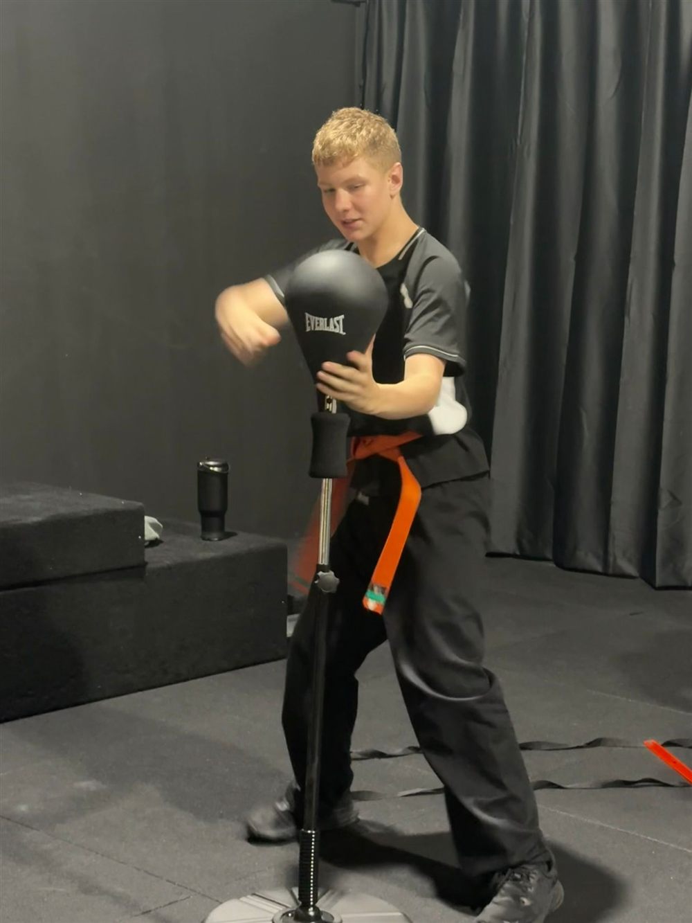 Pad rounds with an instructor
